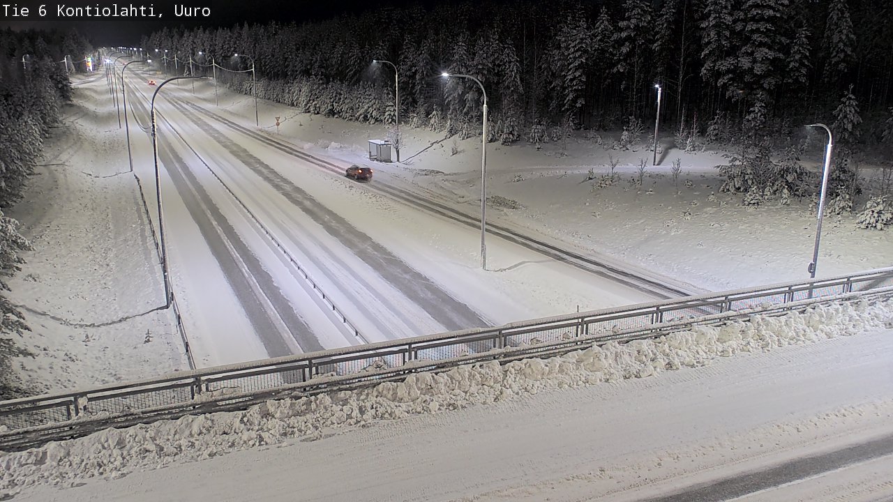 Kelikamerat Kuva Tie 6 Kontiolahti, Uuro, Kontiolahti, Pohjois-Karjala