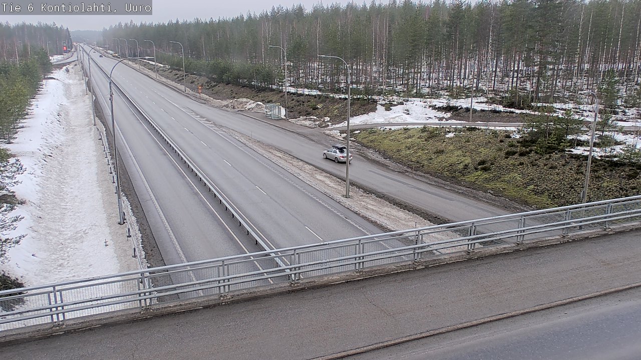 Kelikamerat Kuva Tie 6 Kontiolahti, Uuro, Kontiolahti, Pohjois-Karjala