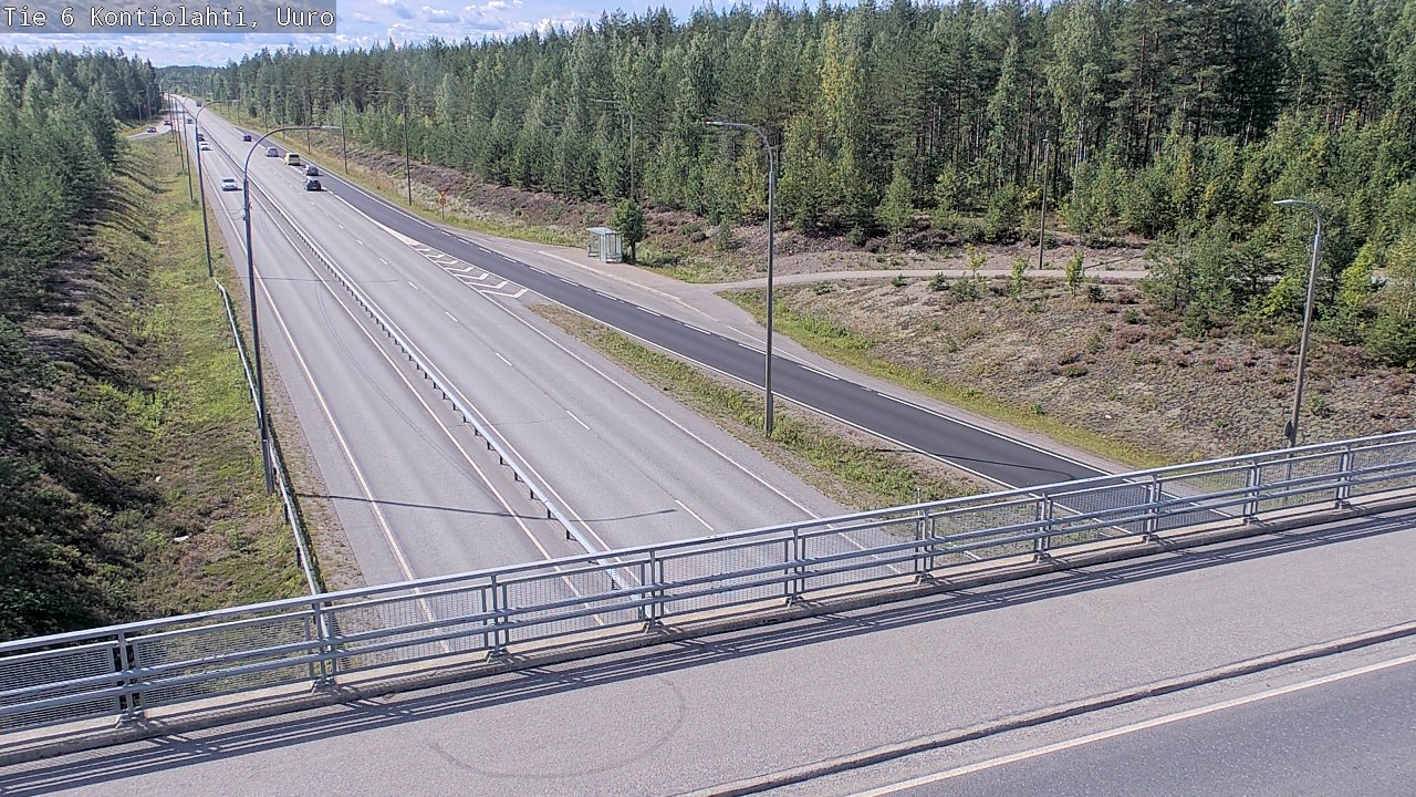 Kelikamerat Kuva Tie 6 Kontiolahti, Uuro, Kontiolahti, Pohjois-Karjala
