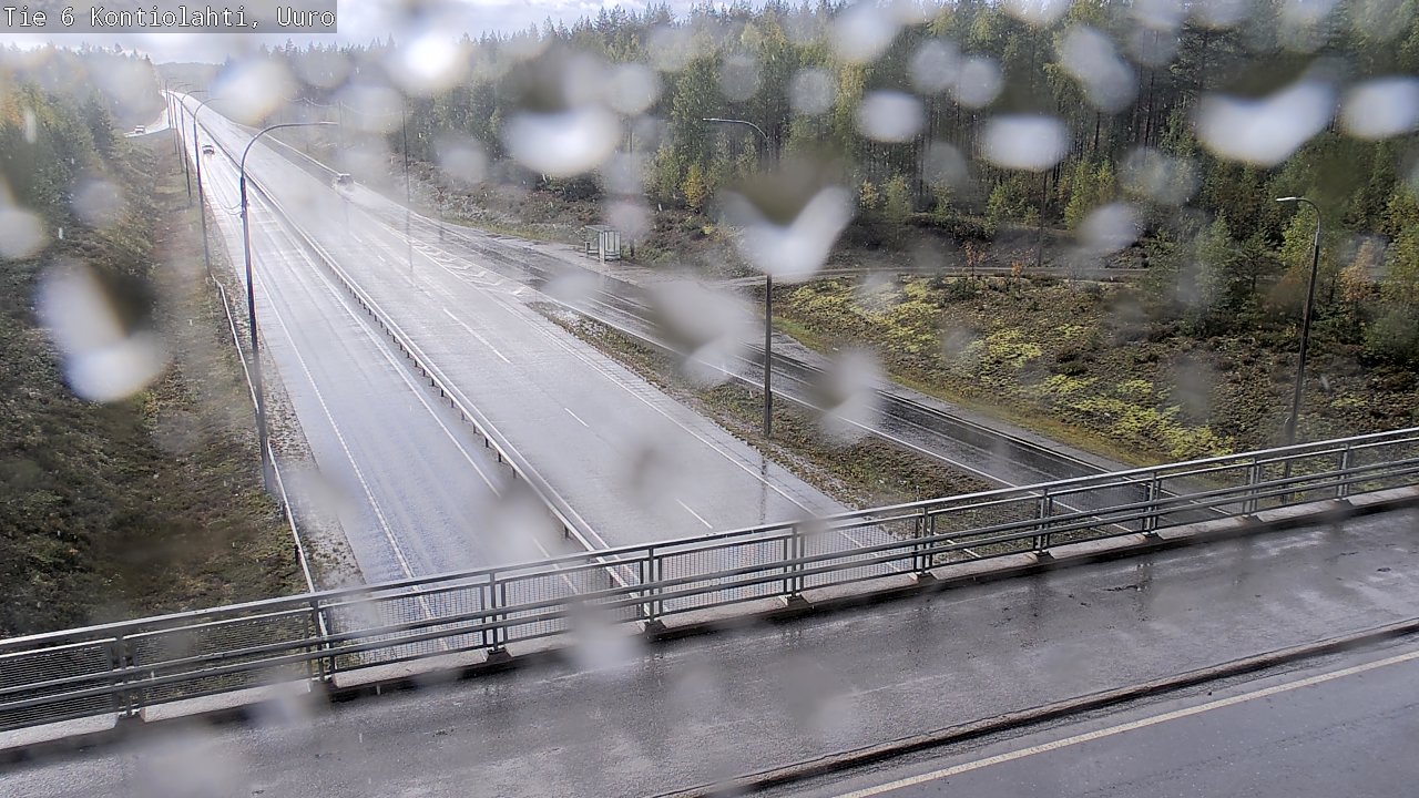 Weather Camera Image Väg 6 Kontiolax, Uuro, Kontiolahti, Pohjois-Karjala