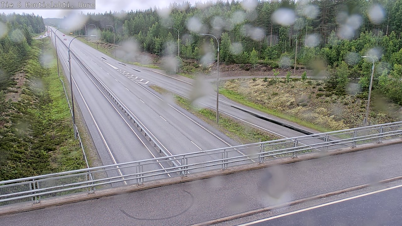 Kelikamerat Kuva Tie 6 Kontiolahti, Uuro, Kontiolahti, Pohjois-Karjala