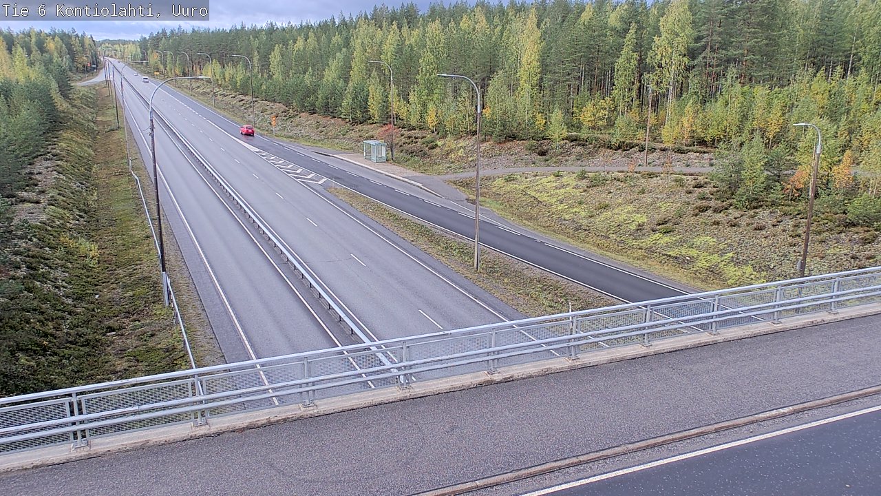 Kelikamerat Kuva Tie 6 Kontiolahti, Uuro, Kontiolahti, Pohjois-Karjala