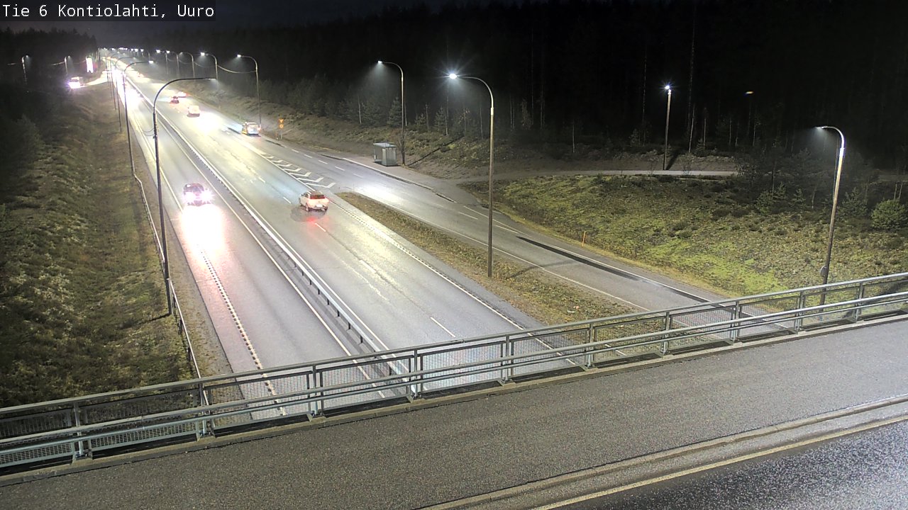 Kelikamerat Kuva Tie 6 Kontiolahti, Uuro, Kontiolahti, Pohjois-Karjala