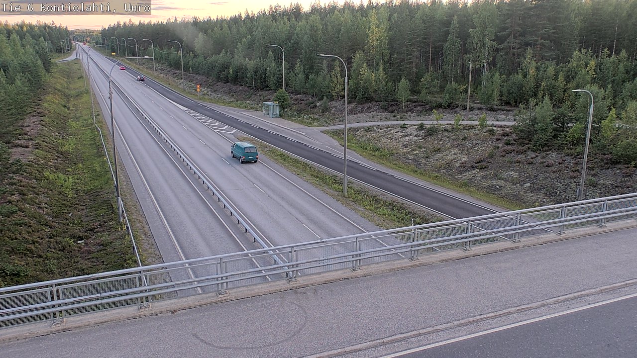 Kelikamerat Kuva Tie 6 Kontiolahti, Uuro, Kontiolahti, Pohjois-Karjala