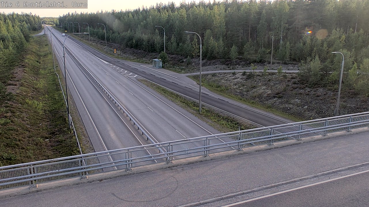 Kelikamerat Kuva Tie 6 Kontiolahti, Uuro, Kontiolahti, Pohjois-Karjala