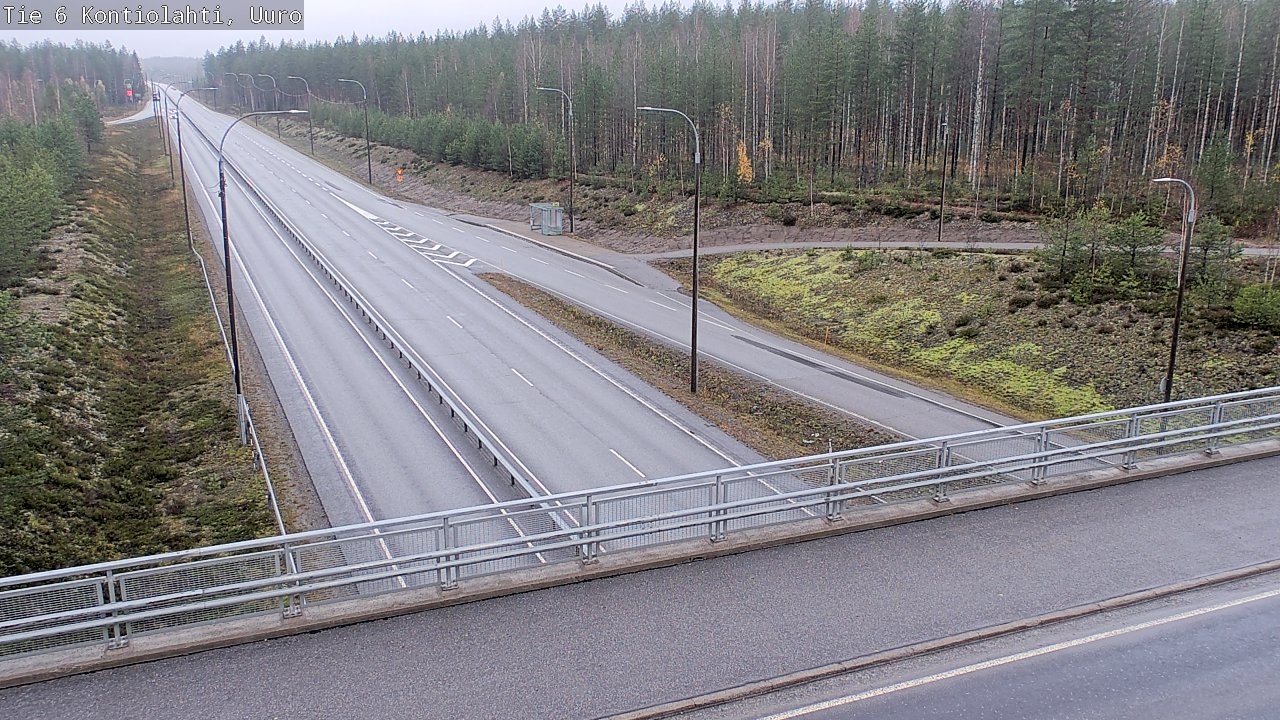 Kelikamerat Kuva Tie 6 Kontiolahti, Uuro, Kontiolahti, Pohjois-Karjala