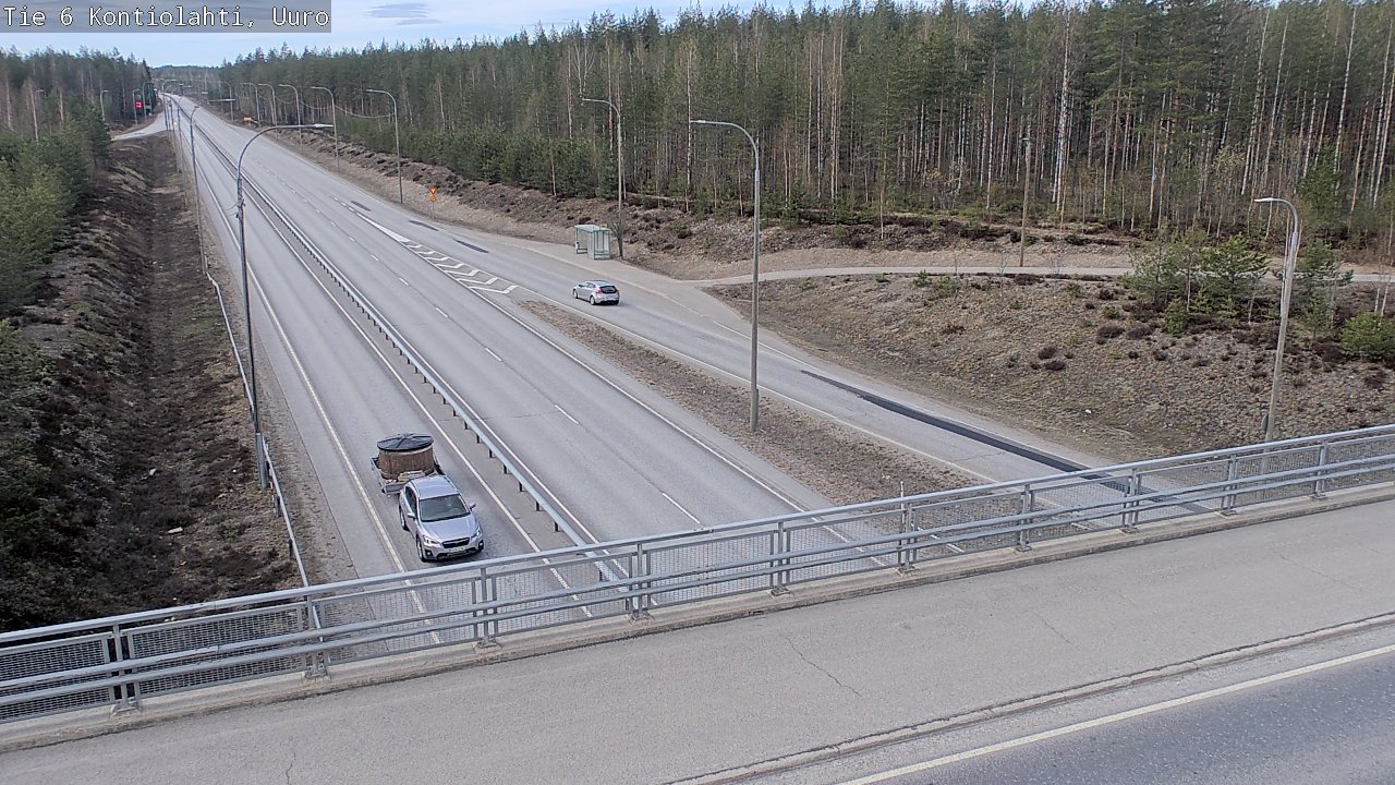 Kelikamerat Kuva Tie 6 Kontiolahti, Uuro, Kontiolahti, Pohjois-Karjala