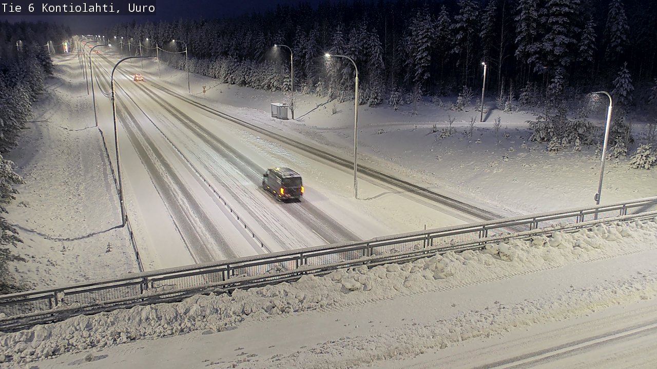Kelikamerat Kuva Tie 6 Kontiolahti, Uuro, Kontiolahti, Pohjois-Karjala