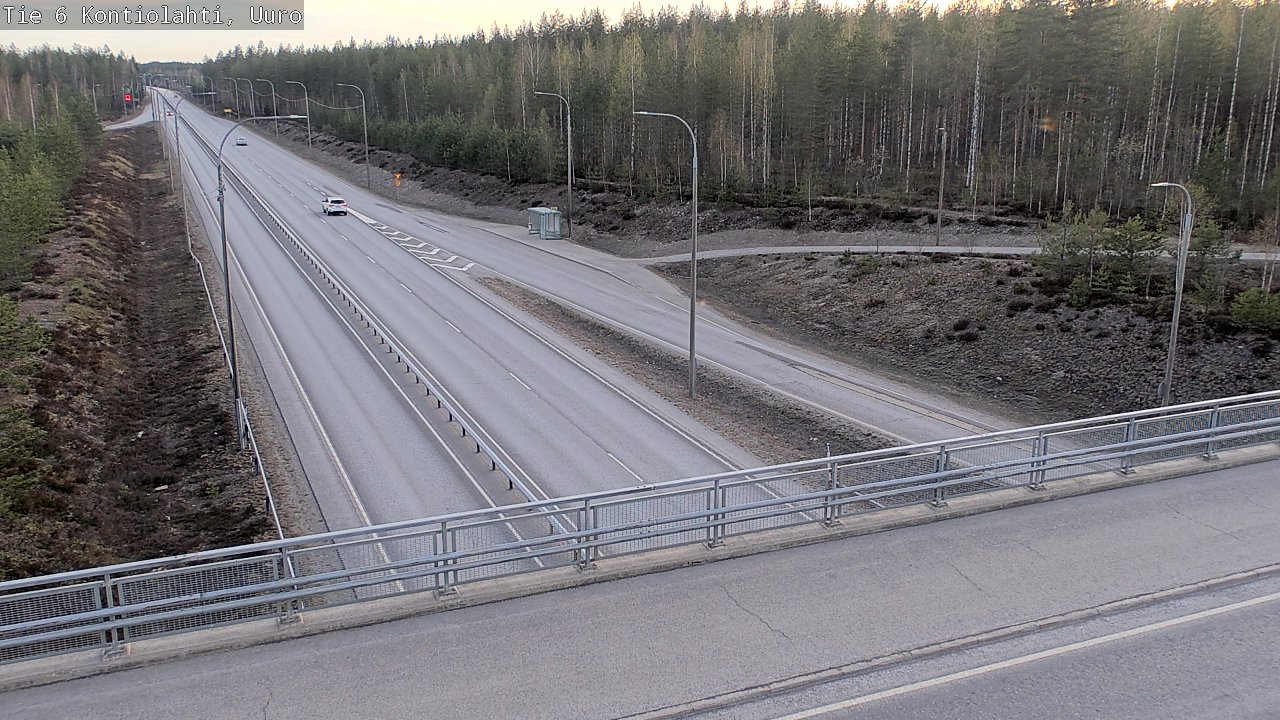 Kelikamerat Kuva Tie 6 Kontiolahti, Uuro, Kontiolahti, Pohjois-Karjala
