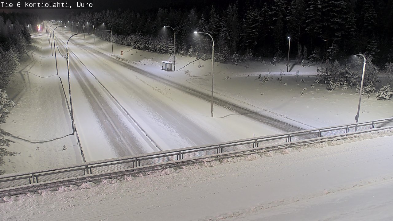 Kelikamerat Kuva Tie 6 Kontiolahti, Uuro, Kontiolahti, Pohjois-Karjala