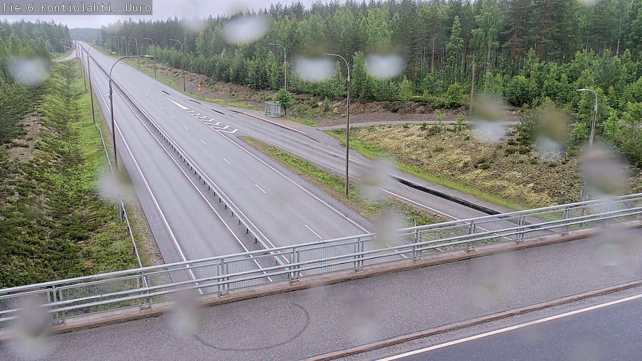 Kelikamerat Kuva Tie 6 Kontiolahti, Uuro, Kontiolahti, Pohjois-Karjala