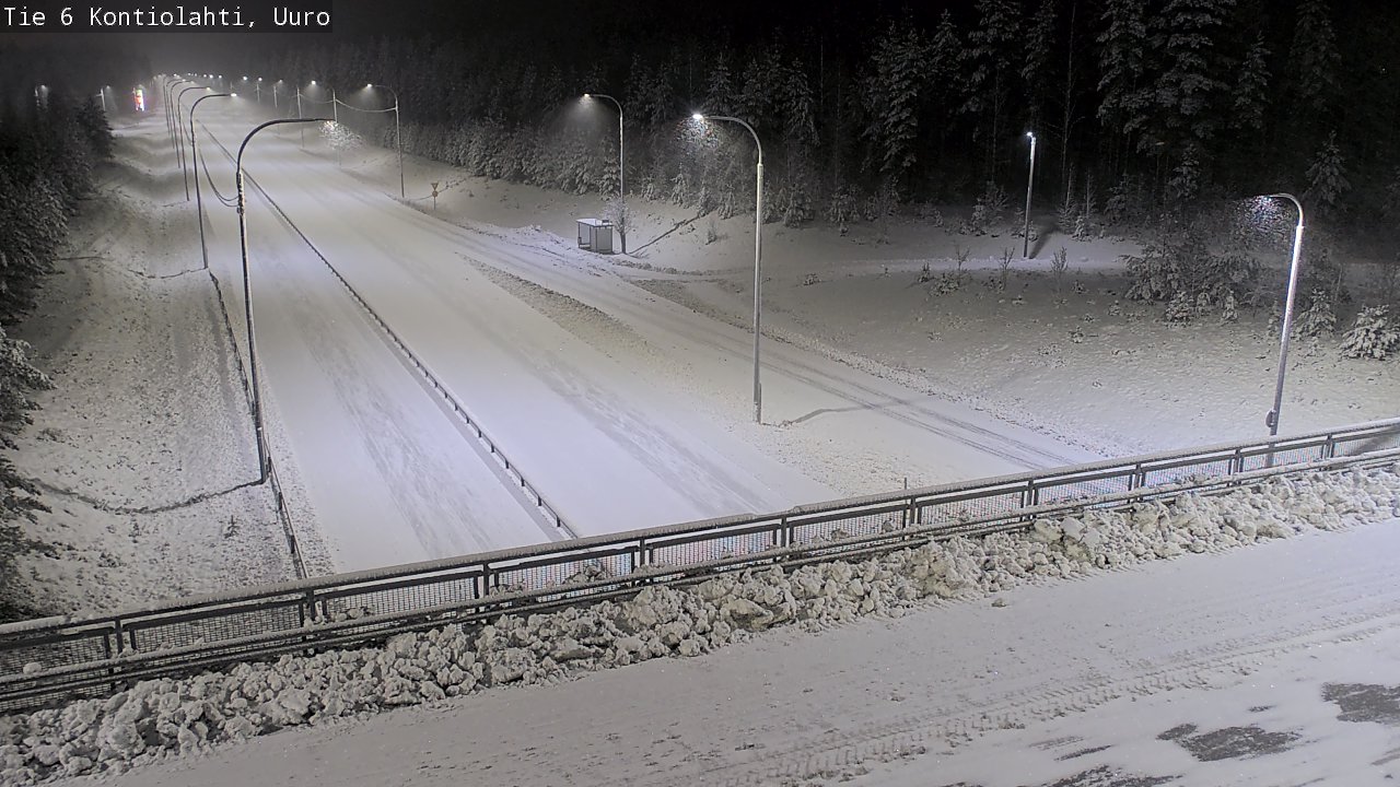 Kelikamerat Kuva Tie 6 Kontiolahti, Uuro, Kontiolahti, Pohjois-Karjala