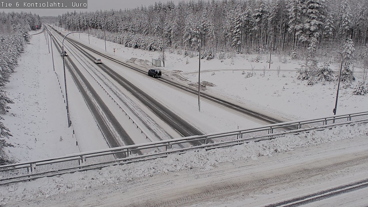 Kelikamerat Kuva Tie 6 Kontiolahti, Uuro, Kontiolahti, Pohjois-Karjala
