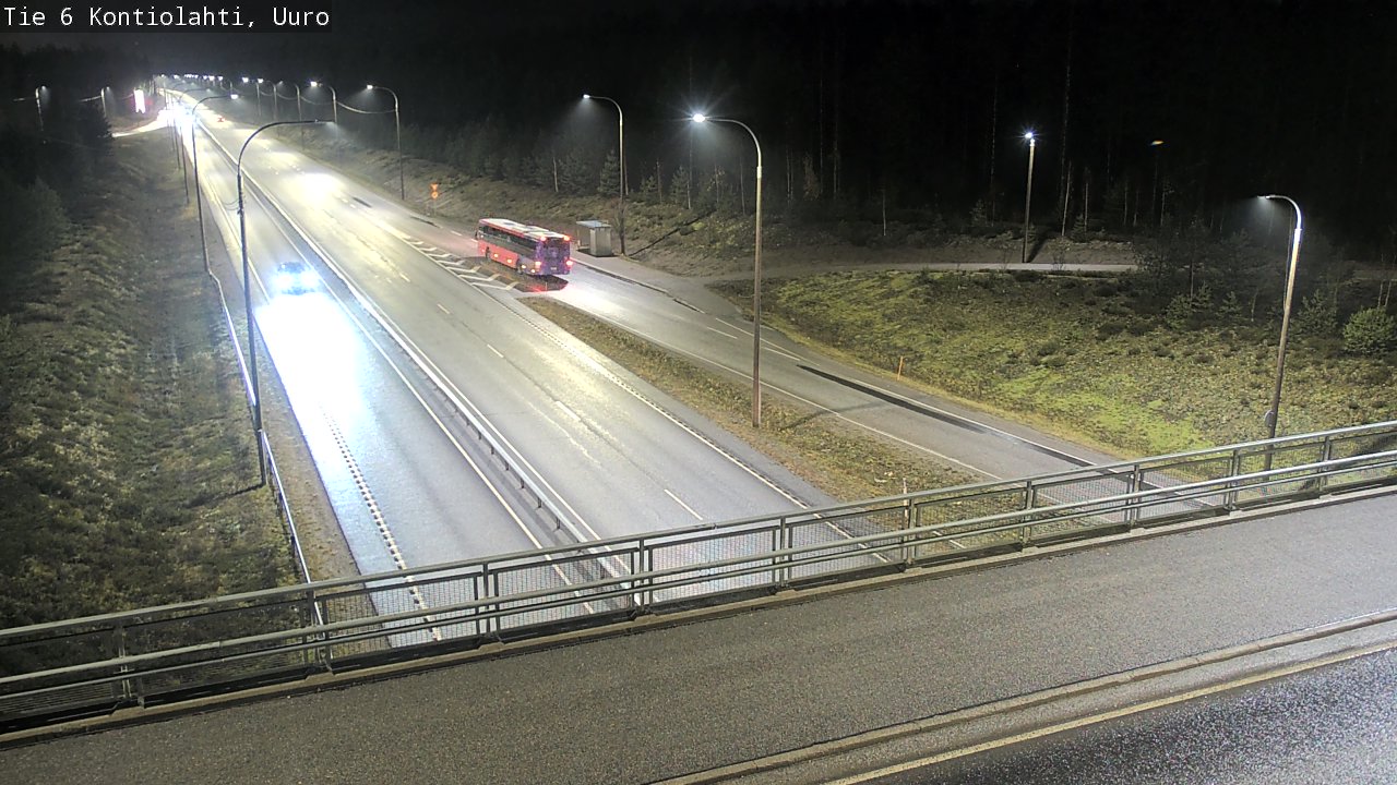 Kelikamerat Kuva Tie 6 Kontiolahti, Uuro, Kontiolahti, Pohjois-Karjala