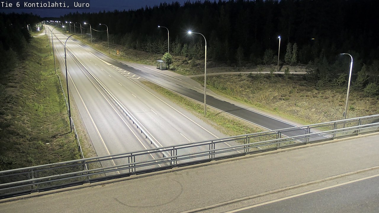 Kelikamerat Kuva Tie 6 Kontiolahti, Uuro, Kontiolahti, Pohjois-Karjala