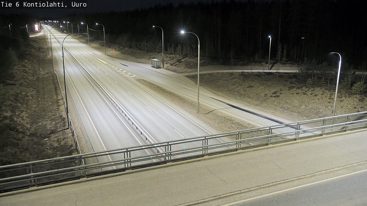 Kelikamerat Kuva Tie 6 Kontiolahti, Uuro, Kontiolahti, Pohjois-Karjala