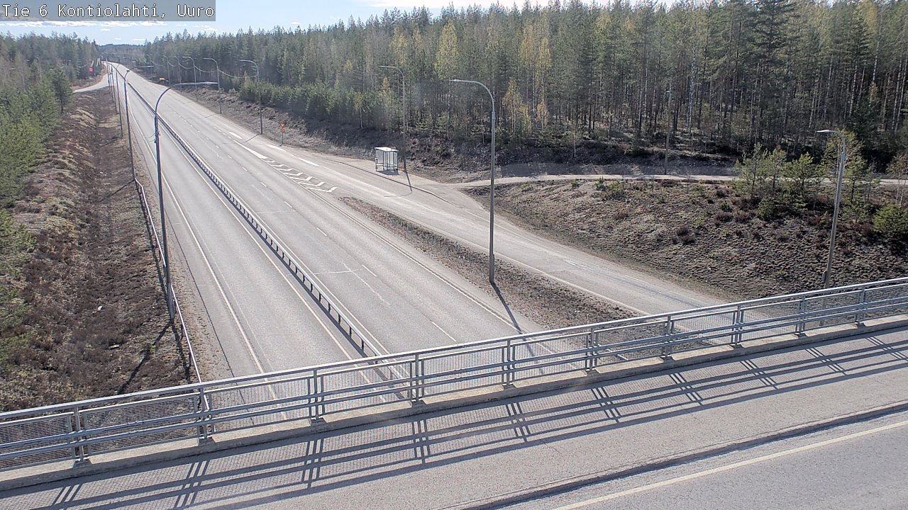 Kelikamerat Kuva Tie 6 Kontiolahti, Uuro, Kontiolahti, Pohjois-Karjala