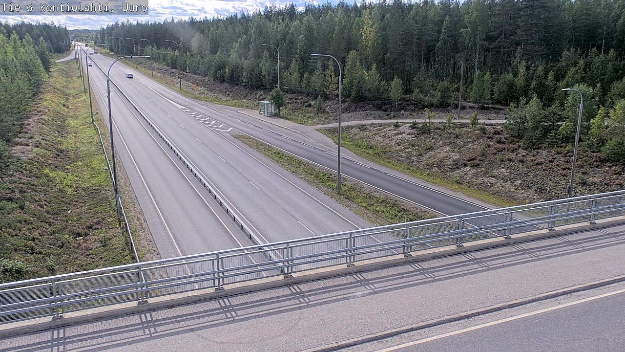 Kelikamerat Kuva Tie 6 Kontiolahti, Uuro, Kontiolahti, Pohjois-Karjala