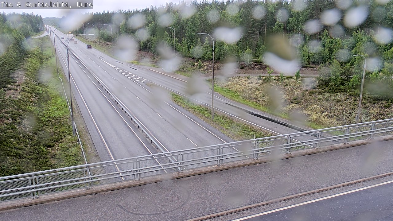 Kelikamerat Kuva Tie 6 Kontiolahti, Uuro, Kontiolahti, Pohjois-Karjala