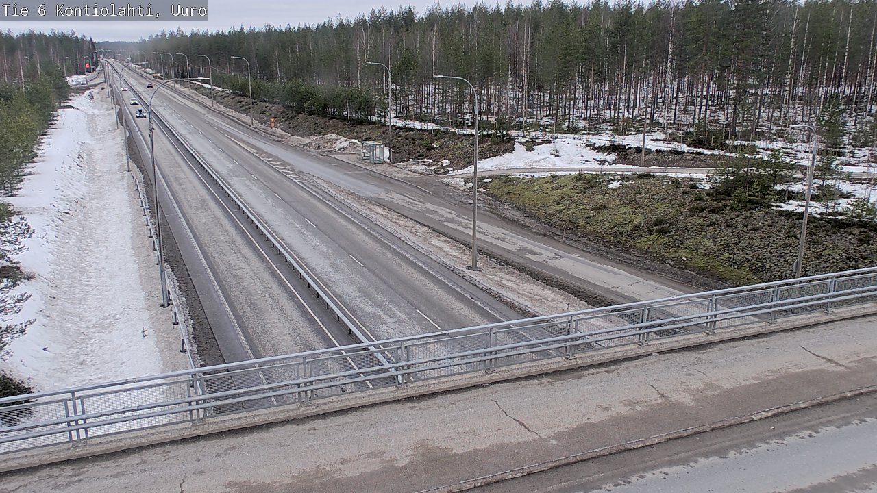 Kelikamerat Kuva Tie 6 Kontiolahti, Uuro, Kontiolahti, Pohjois-Karjala