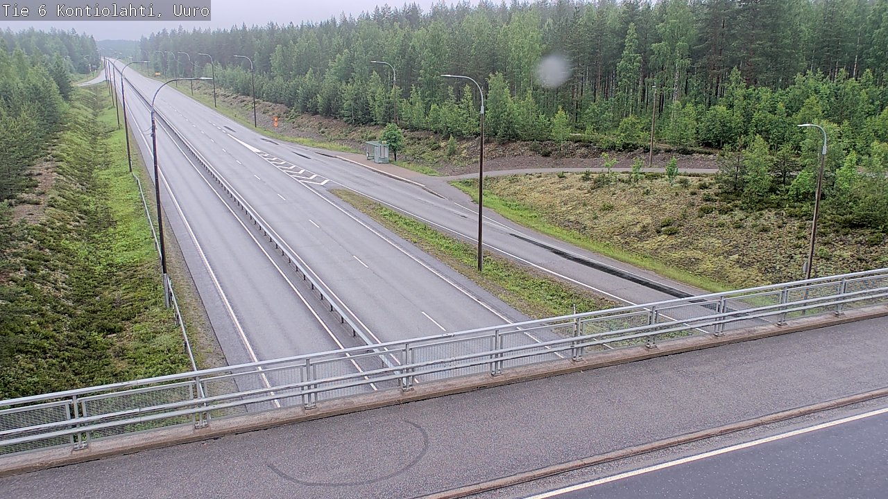 Kelikamerat Kuva Tie 6 Kontiolahti, Uuro, Kontiolahti, Pohjois-Karjala