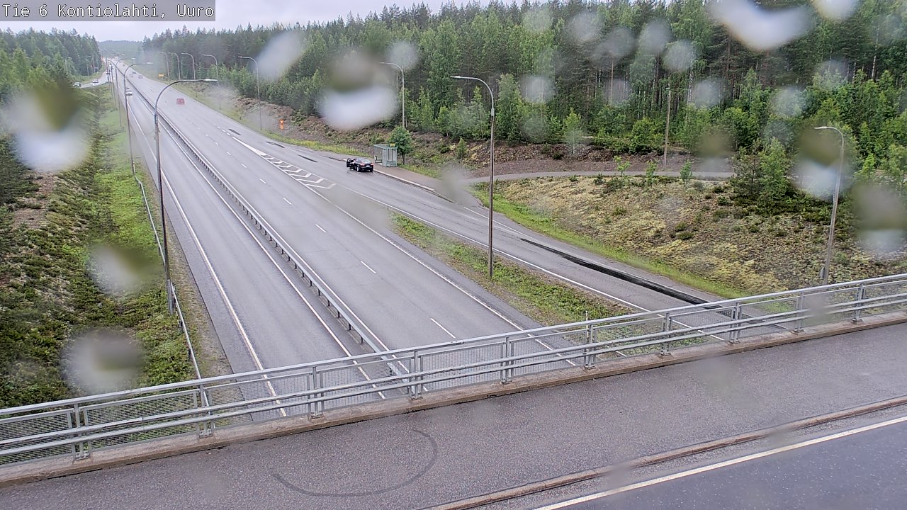 Kelikamerat Kuva Tie 6 Kontiolahti, Uuro, Kontiolahti, Pohjois-Karjala