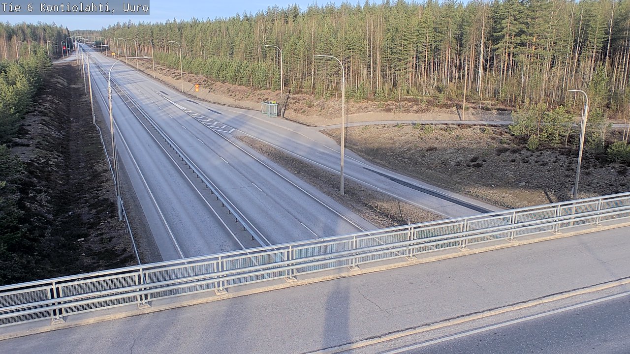Kelikamerat Kuva Tie 6 Kontiolahti, Uuro, Kontiolahti, Pohjois-Karjala