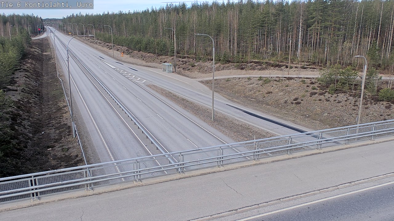 Kelikamerat Kuva Tie 6 Kontiolahti, Uuro, Kontiolahti, Pohjois-Karjala