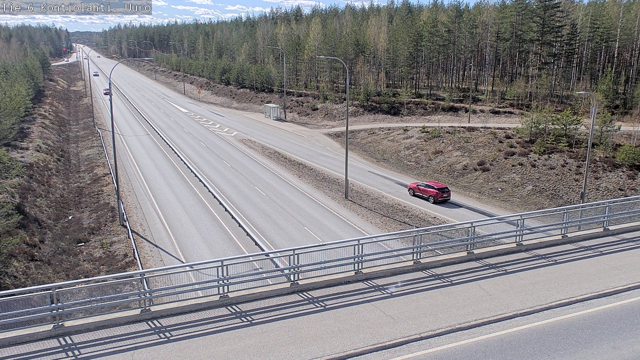 Kelikamerat Kuva Tie 6 Kontiolahti, Uuro, Kontiolahti, Pohjois-Karjala