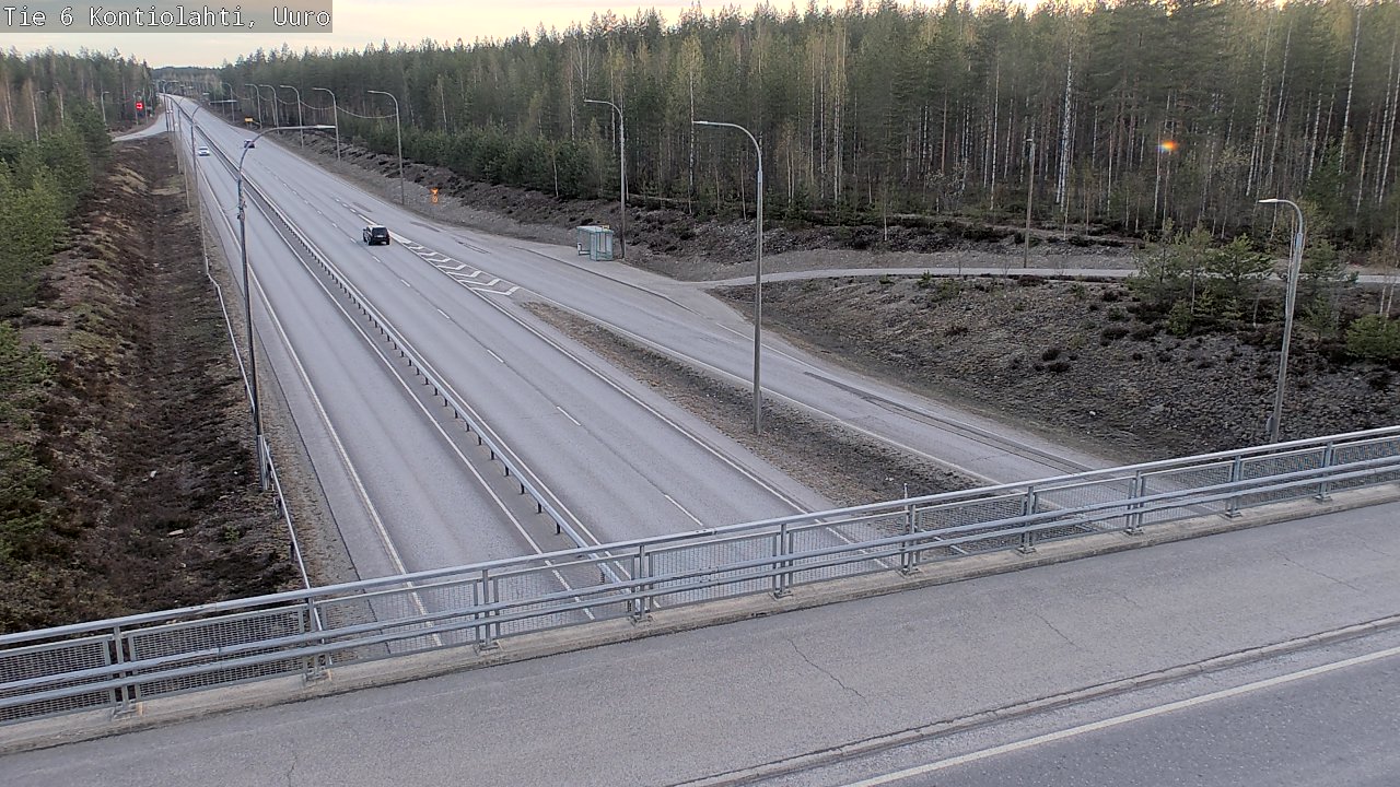 Kelikamerat Kuva Tie 6 Kontiolahti, Uuro, Kontiolahti, Pohjois-Karjala
