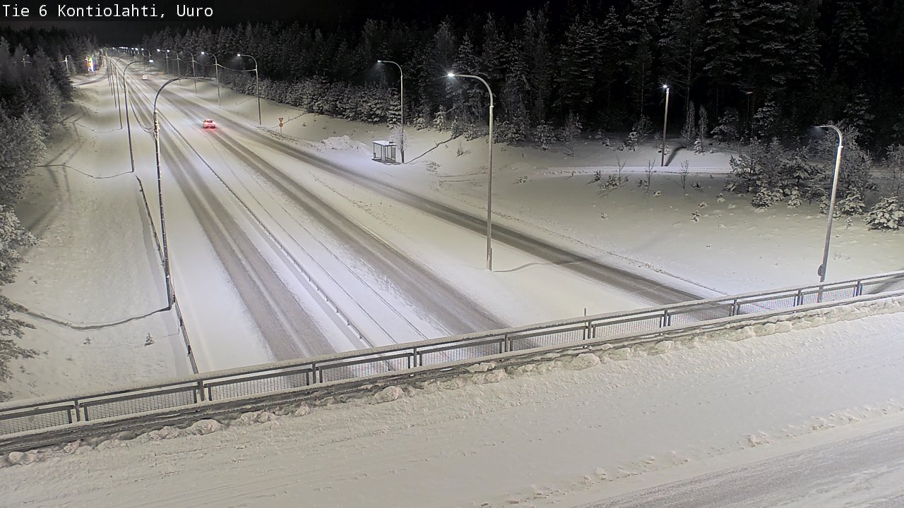Kelikamerat Kuva Tie 6 Kontiolahti, Uuro, Kontiolahti, Pohjois-Karjala