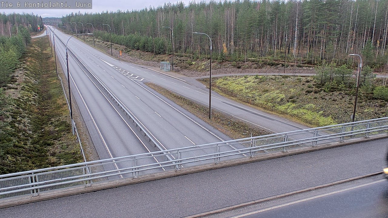 Kelikamerat Kuva Tie 6 Kontiolahti, Uuro, Kontiolahti, Pohjois-Karjala