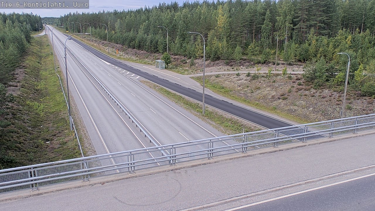 Kelikamerat Kuva Tie 6 Kontiolahti, Uuro, Kontiolahti, Pohjois-Karjala