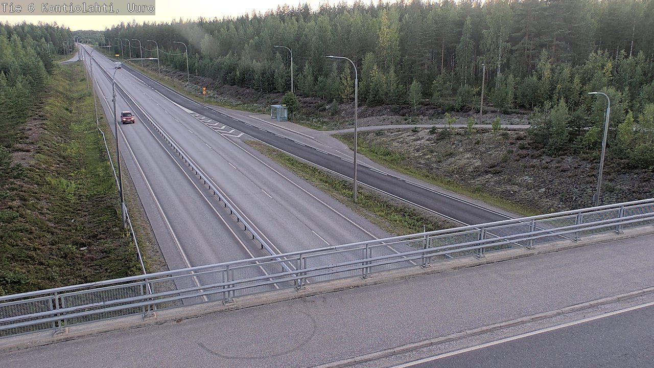 Kelikamerat Kuva Tie 6 Kontiolahti, Uuro, Kontiolahti, Pohjois-Karjala