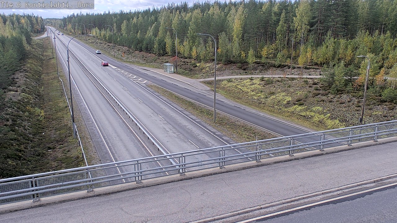 Kelikamerat Kuva Tie 6 Kontiolahti, Uuro, Kontiolahti, Pohjois-Karjala