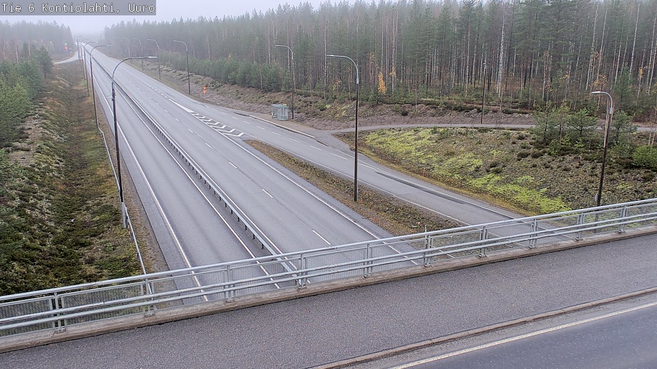 Kelikamerat Kuva Tie 6 Kontiolahti, Uuro, Kontiolahti, Pohjois-Karjala