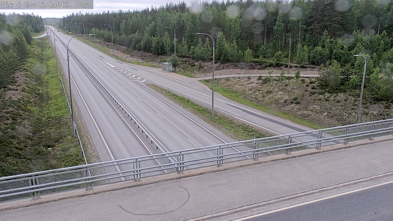 Kelikamerat Kuva Tie 6 Kontiolahti, Uuro, Kontiolahti, Pohjois-Karjala