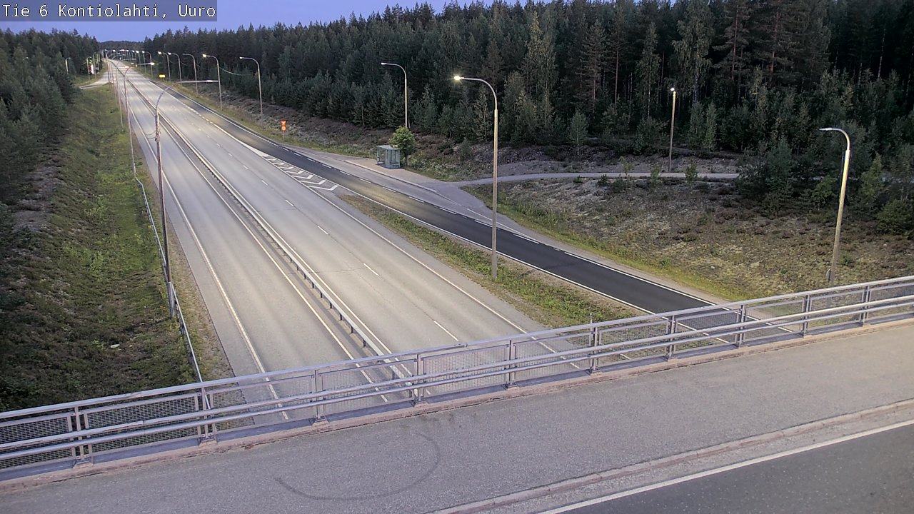 Kelikamerat Kuva Tie 6 Kontiolahti, Uuro, Kontiolahti, Pohjois-Karjala