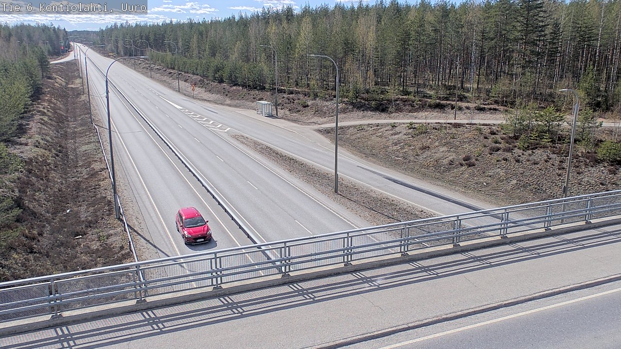 Kelikamerat Kuva Tie 6 Kontiolahti, Uuro, Kontiolahti, Pohjois-Karjala