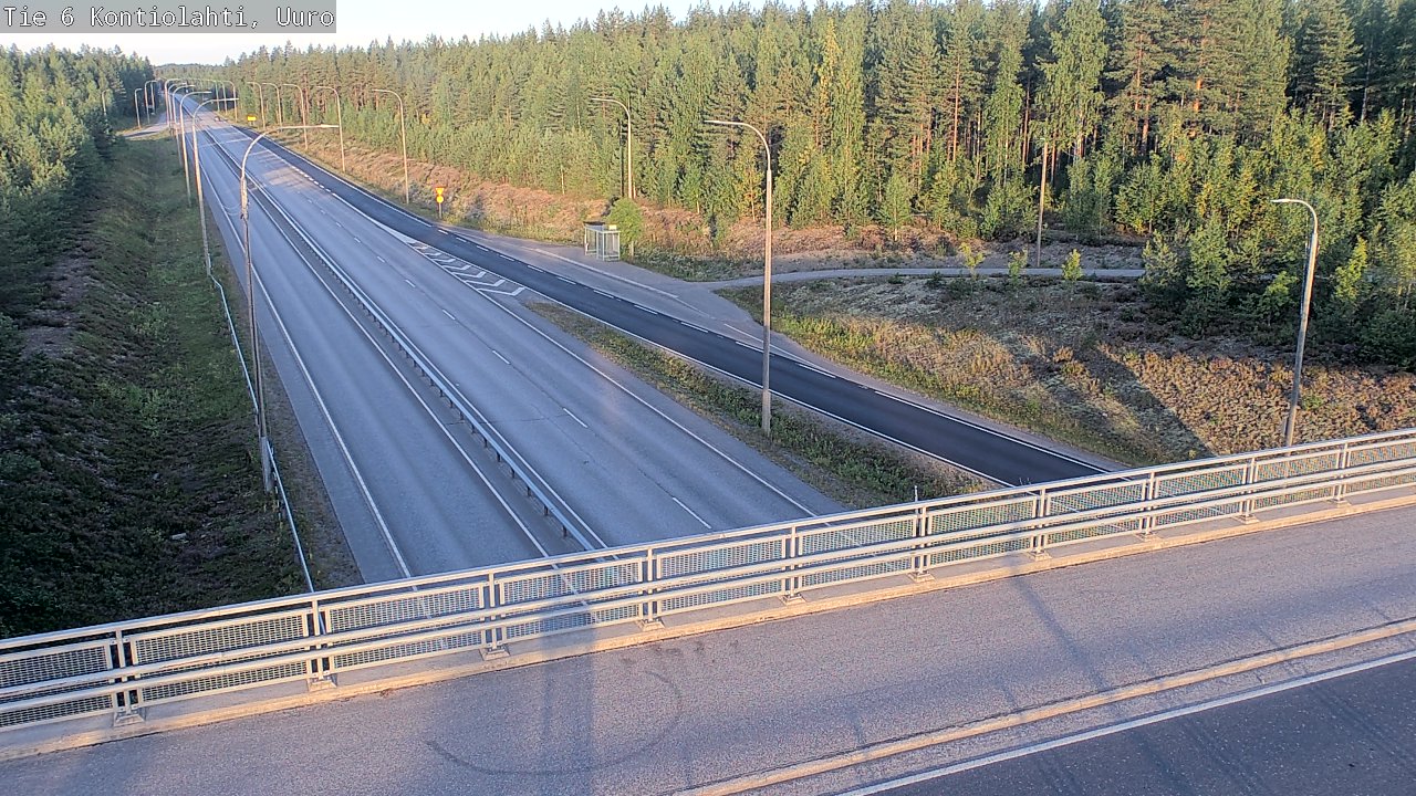 Kelikamerat Kuva Tie 6 Kontiolahti, Uuro, Kontiolahti, Pohjois-Karjala