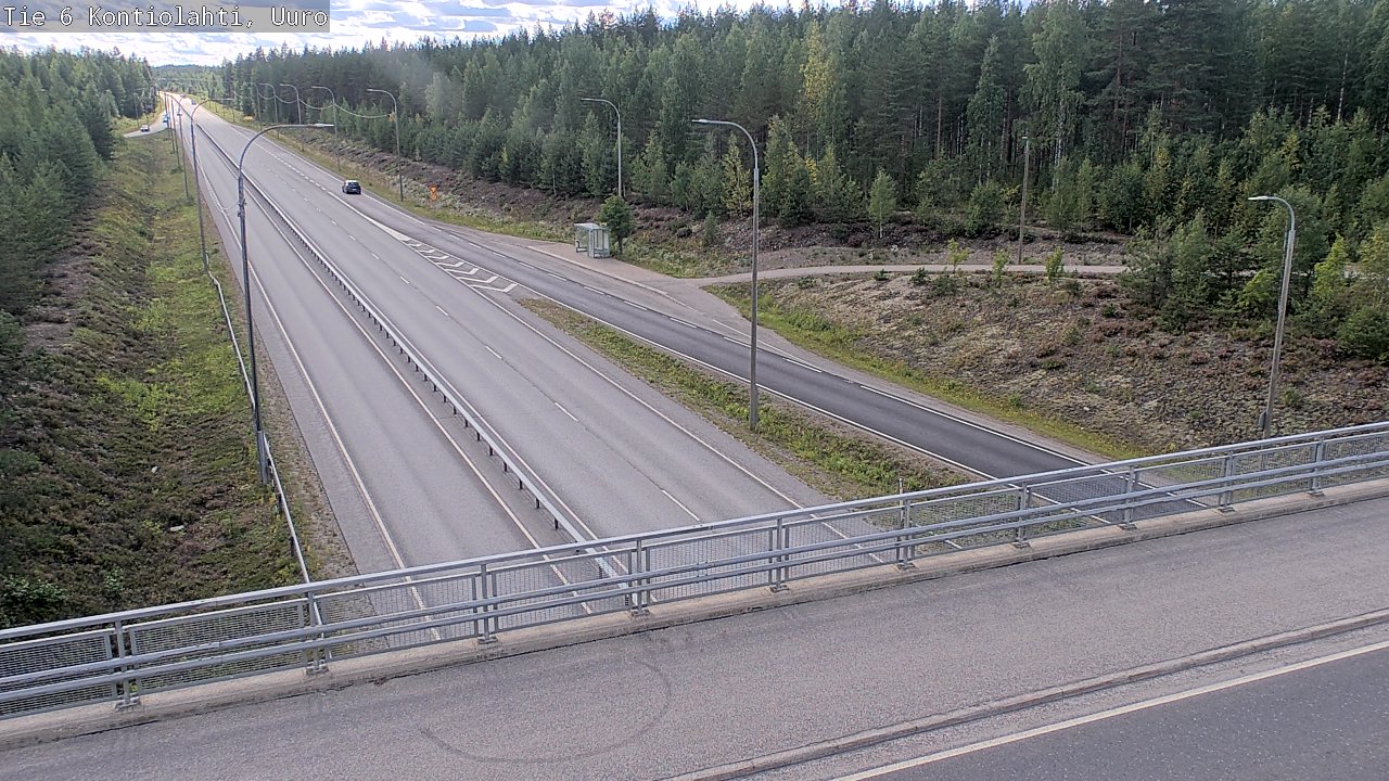 Kelikamerat Kuva Tie 6 Kontiolahti, Uuro, Kontiolahti, Pohjois-Karjala