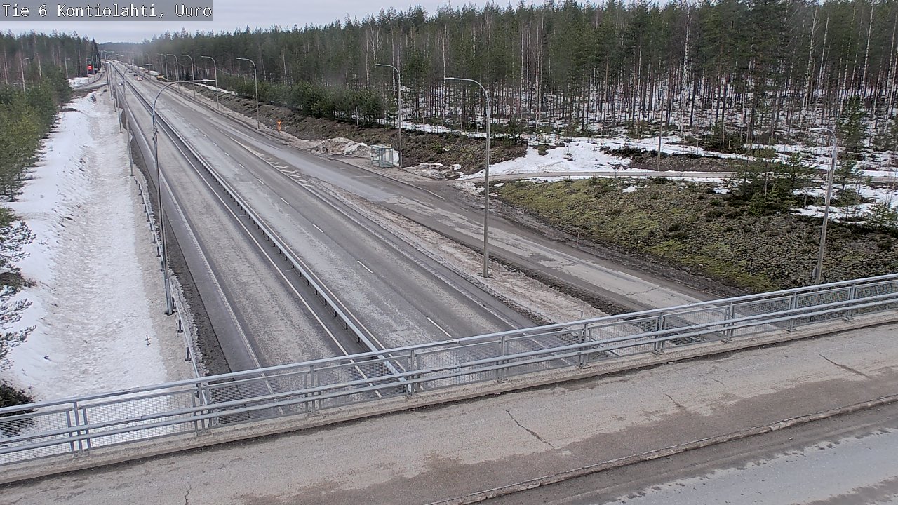 Kelikamerat Kuva Tie 6 Kontiolahti, Uuro, Kontiolahti, Pohjois-Karjala