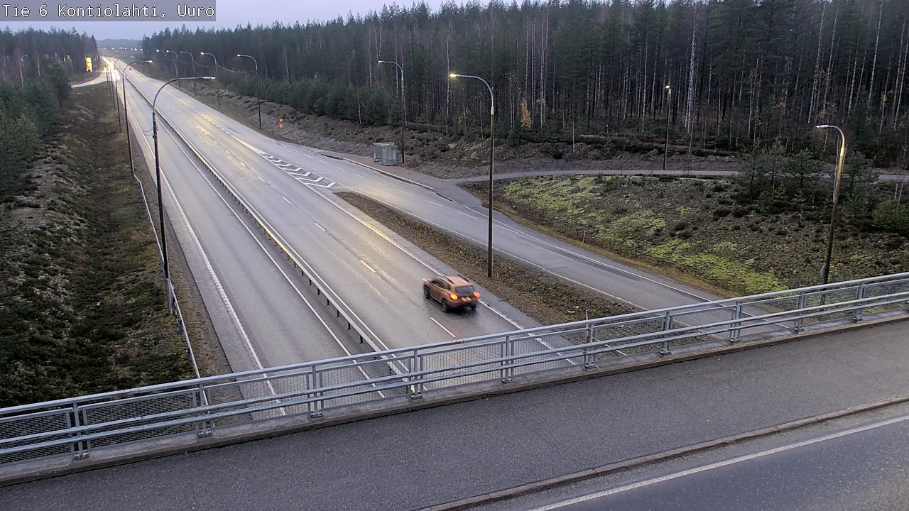 Kelikamerat Kuva Tie 6 Kontiolahti, Uuro, Kontiolahti, Pohjois-Karjala