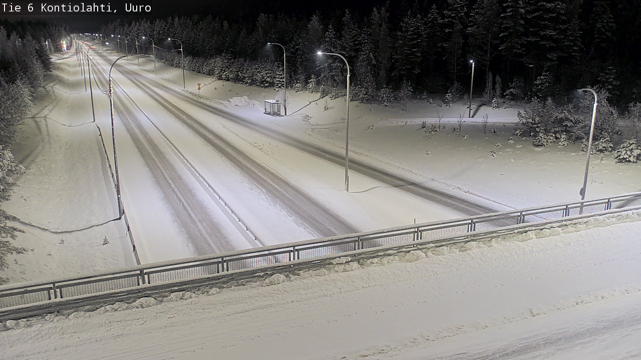 Kelikamerat Kuva Tie 6 Kontiolahti, Uuro, Kontiolahti, Pohjois-Karjala