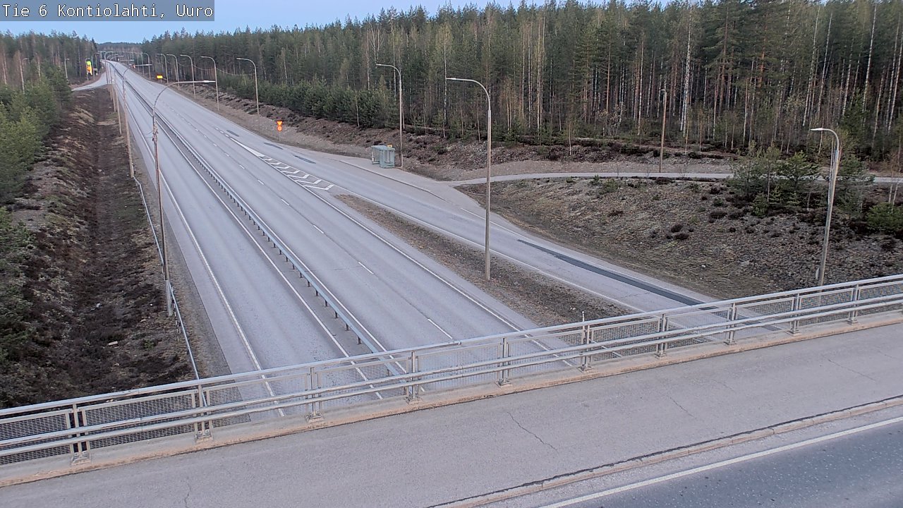 Kelikamerat Kuva Tie 6 Kontiolahti, Uuro, Kontiolahti, Pohjois-Karjala