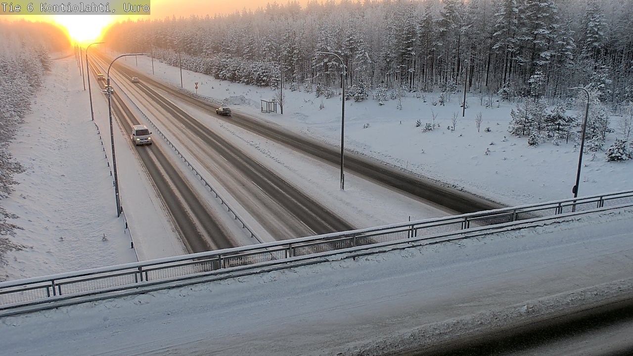Kelikamerat Kuva Tie 6 Kontiolahti, Uuro, Kontiolahti, Pohjois-Karjala