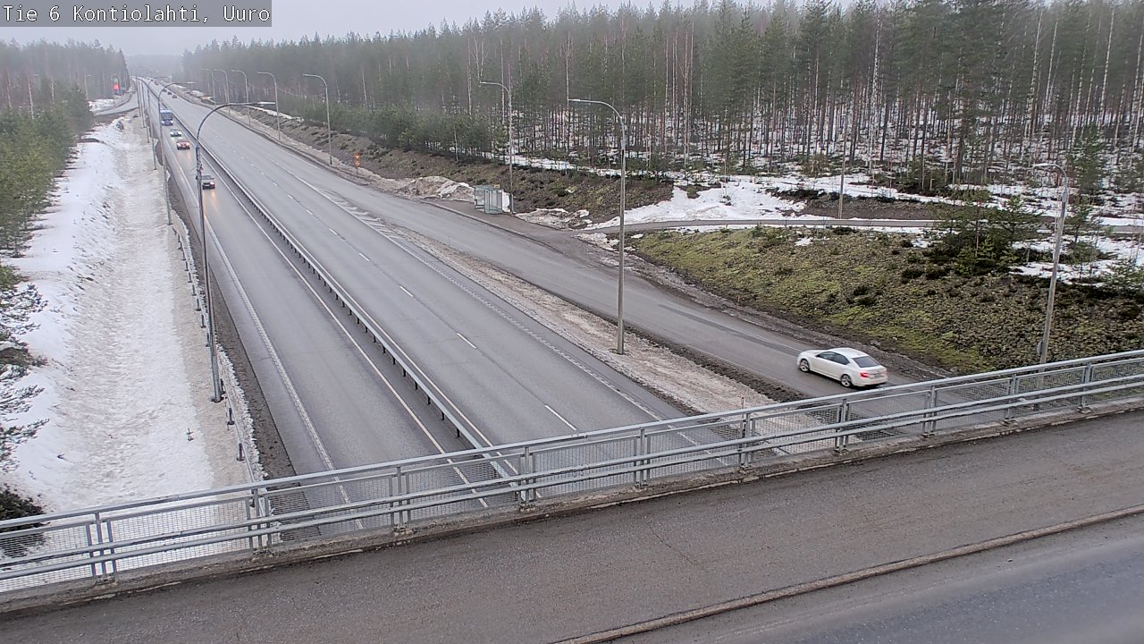 Kelikamerat Kuva Tie 6 Kontiolahti, Uuro, Kontiolahti, Pohjois-Karjala