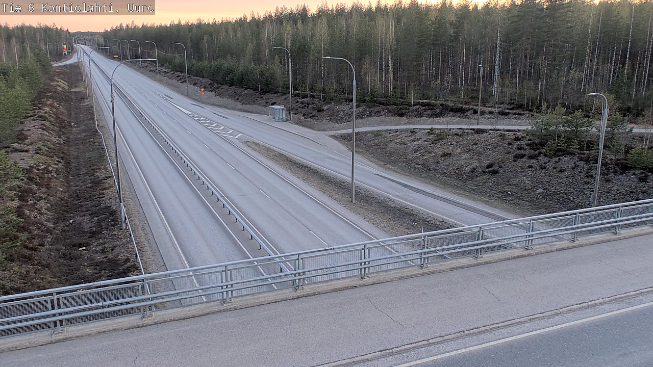 Kelikamerat Kuva Tie 6 Kontiolahti, Uuro, Kontiolahti, Pohjois-Karjala