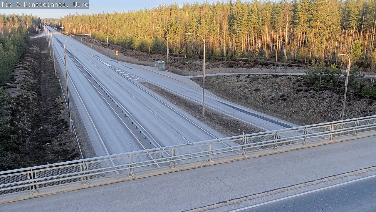 Kelikamerat Kuva Tie 6 Kontiolahti, Uuro, Kontiolahti, Pohjois-Karjala