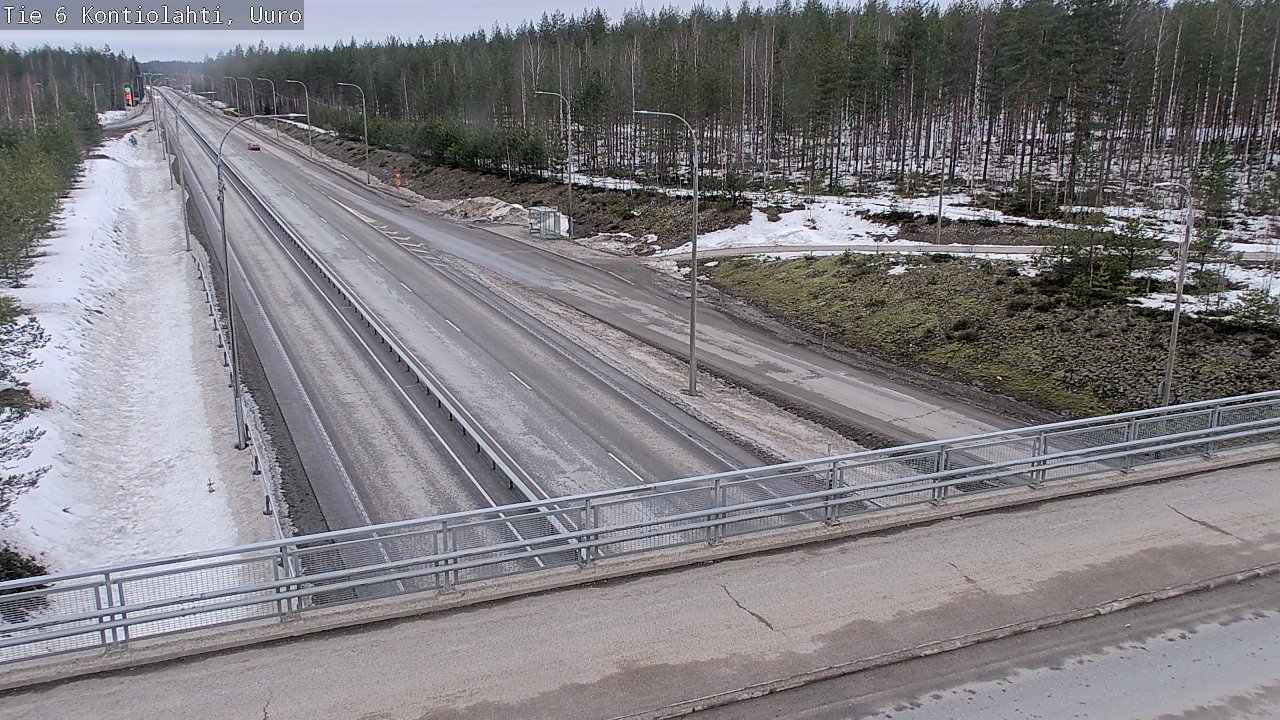 Kelikamerat Kuva Tie 6 Kontiolahti, Uuro, Kontiolahti, Pohjois-Karjala